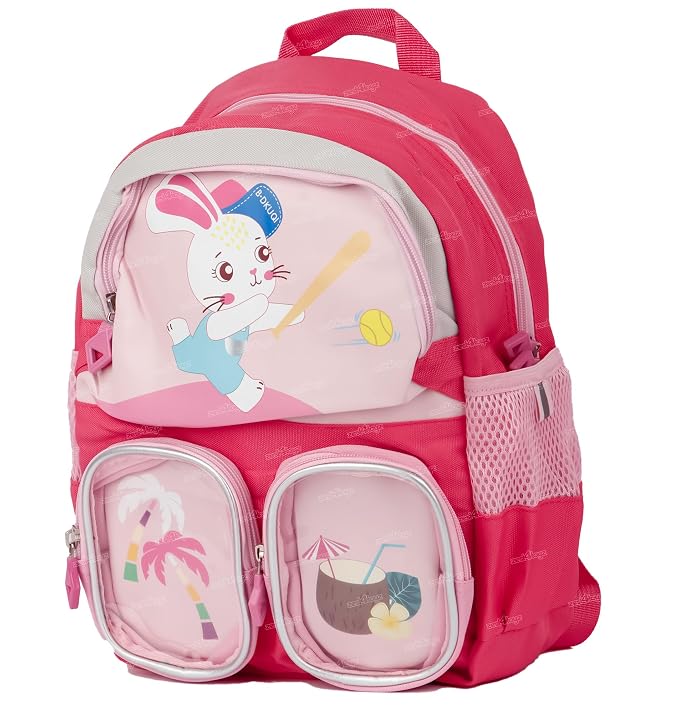Multi Character Kids Medium School Backpack