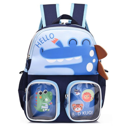 Multi Character Kids Medium School Backpack