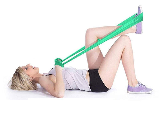 AHCS Synthetic Rubber Stretch Band for Exercise, Legs, Gym, Workout, Pull-ups, Resistance Loop Bands for Fitness, Butt, Shoulder, Glutes, Yoga, Physical Therapy, Home