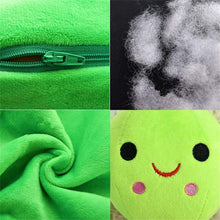 Giant Peas in a Pod Plush Pillow Toy – 40 cm