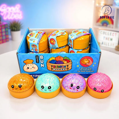 Rainbow Mystery Squishy Bun Dumpling