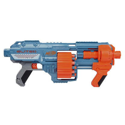 Nerf Elite 2.0 Shockwave RD 15 Blaster for kids 8Y+, Multicolour