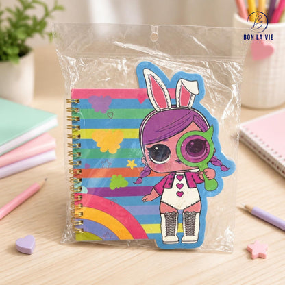 LOL Doll Print Spiral Small Diary