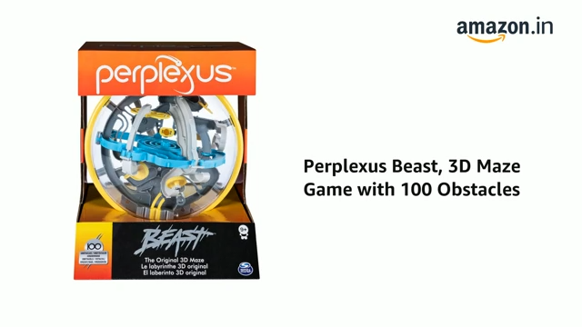 PERPLEXUS Spin Master Games Funskool Beast, 3D Maze Game with 100 Obstacles,for Kids