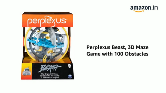 PERPLEXUS Spin Master Games Funskool Beast, 3D Maze Game with 100 Obstacles,for Kids