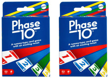 Mattel Phase 10 Card Game for Kid (Multicolour)|Pack of 2