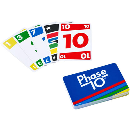 Mattel Phase 10 Card Game for Kid (Multicolour)|Pack of 2