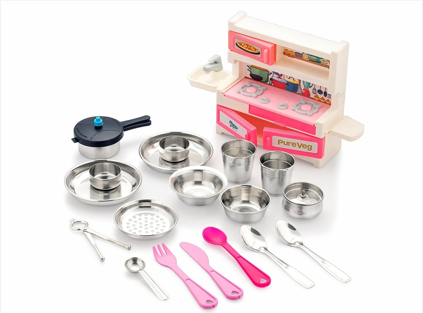 Steel Kitchen Jumbo Set for Kids