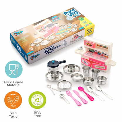 Steel Kitchen Jumbo Set for Kids