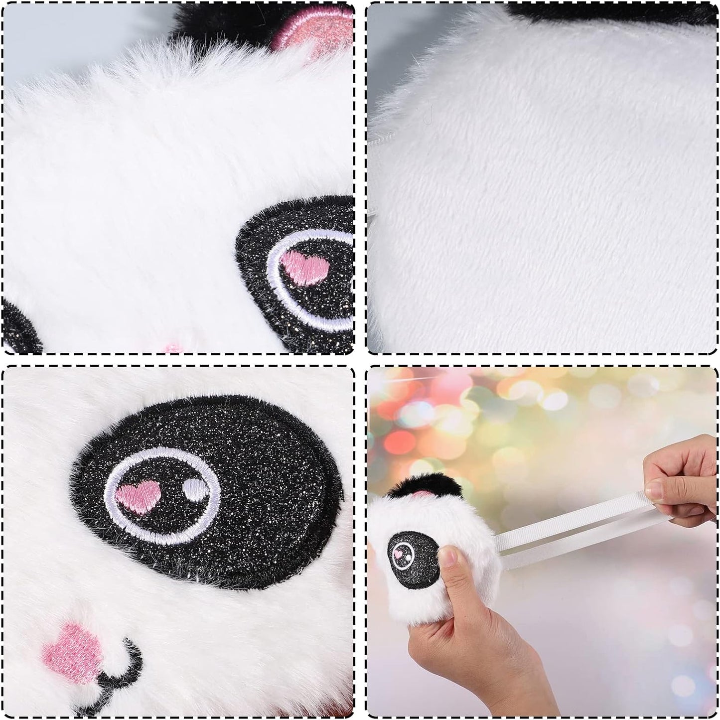 Panda Plush Sleeping Eye Mask