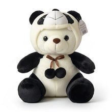 Panda with Removable Hoodie Plush Stuffed Toy 30cm