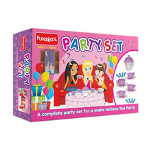 Funskool Giggles, Party Set, Colourful Pretend and Play Tea set, Language and Social skills,Role Play, 3 Years & above, Preschool toys