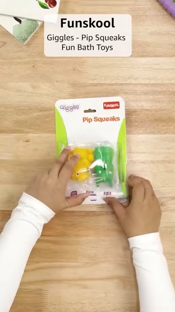 Funskool Pip Squeaks, Colors May Vary (Pack of Any 2 Piece)