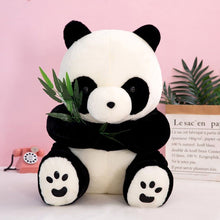 Tickles Big Giant Sitting Rocky Panda Soft Stuffed Plush Animal Toy for Kids Birthday Gift (Color: Black & White)