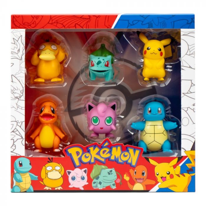 Pokemon Character  6pcs Action Figure