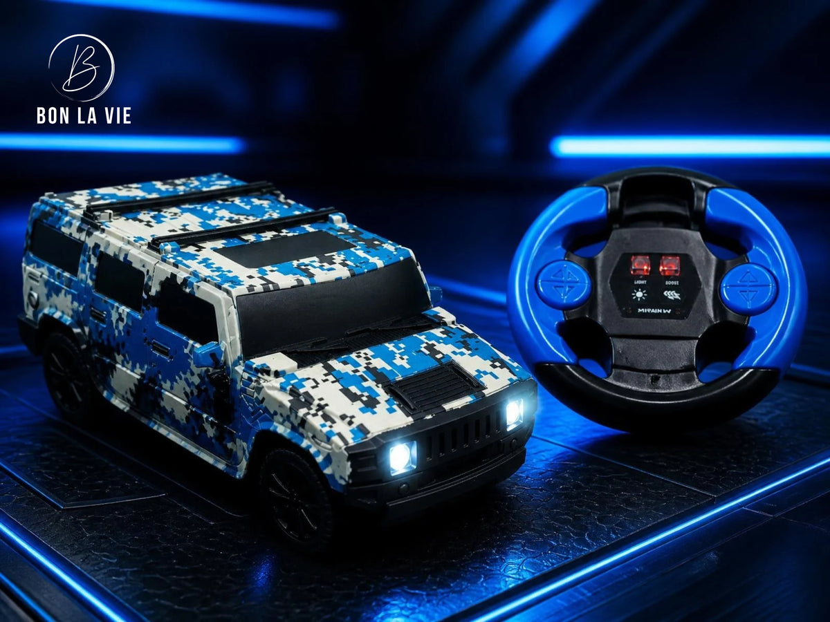 Mirana War Hammer RC SUV with Steering Remote, Turbo Boost and LED Headlights