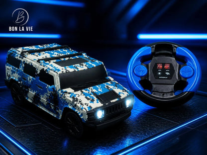 Mirana War Hammer RC SUV with Steering Remote, Turbo Boost and LED Headlights