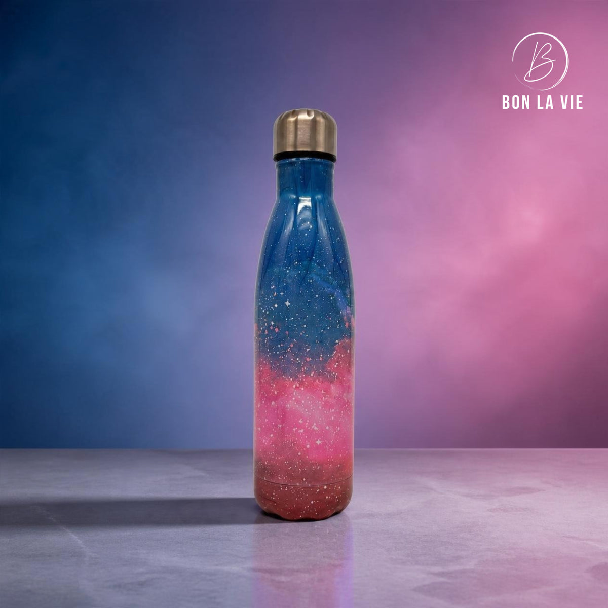 Gibo Galaxy Printed Steel Insulated Water Bottle 500ml