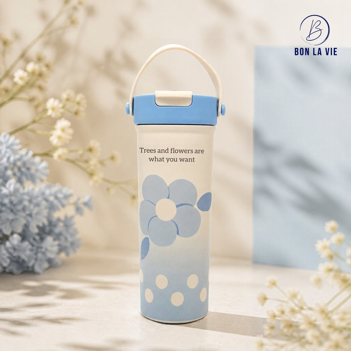 Insulated Coffee Flask with Handle – 600ml