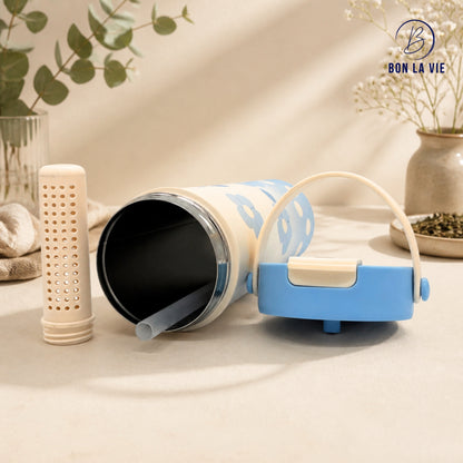 Insulated Coffee Flask with Handle – 600ml