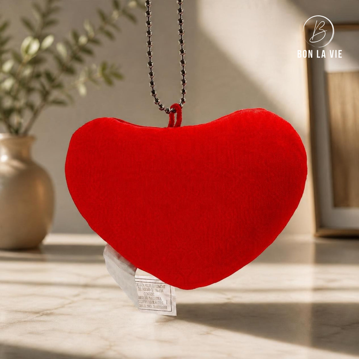 Red Heart Soft Keychain