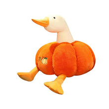 Pumpkin Duck Plush Stuffed Toy Pillow - 35cm