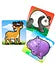 Skoodle Quest Wild Animal Puzzle Set of 3 - 15 pieces