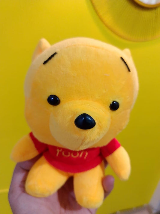 VHE VERA CREATION Soft Toy Winnie The Pooh Small Soft Plush Teddy Bear for Kids and Adults and car Decor Cartoon Character Stuffed Animal Toys Birthday Gift for Girl/Boys
