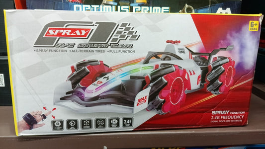 Toyshine F1 Fast RC Drift Car, Remote Control Car LED Lights 4WD 2.4GHz 360°Rotating RC Race Sport Stunt Car, High Speed Formula 1 Model Vehicle Toys Birthday Gifts for Kids Boys Age of 6-12 -White-B Visit the Toyshine Store