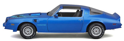 RMZ City Pontiac Trans Am 1:24 Scale Die Cast Metal Model Car - Blue