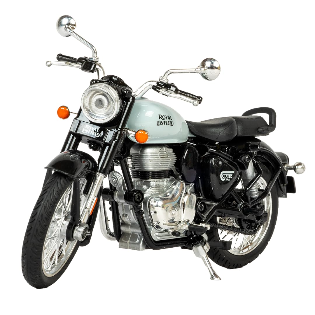 Royal Enfield Classic 350 1:15 Scale Diecast Motorcycle Model - Centy Toys