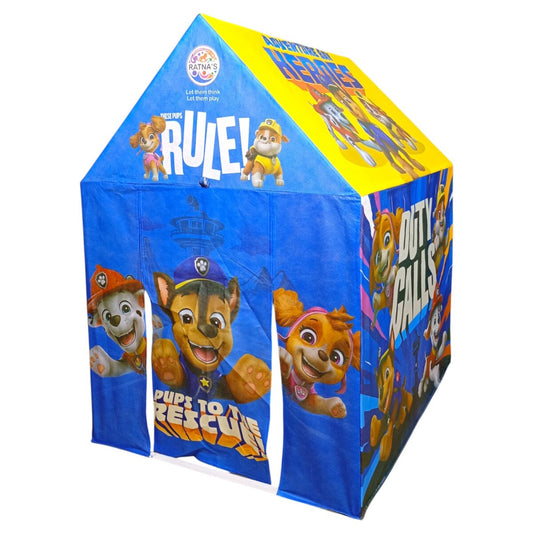 Ratna’s Nickelodeon Paw Patrol Adventure Bay Heroes Duty Calls Theme Tent Play House | Foldable Toy House at Indoor and Outdoor For Kids 2+years