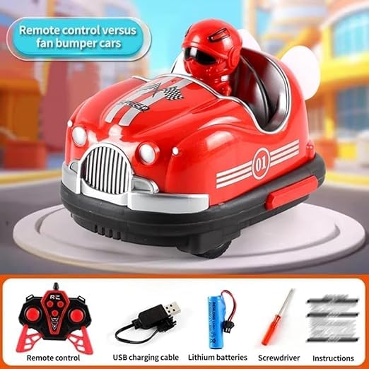 RC Bumper Car Set – 2 Remote Control Battle Cars for Kids