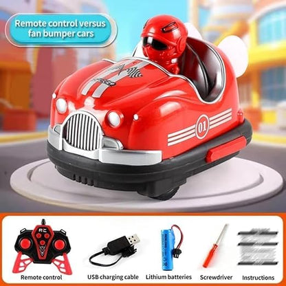 RC Bumper Car Set – 2 Remote Control Battle Cars for Kids