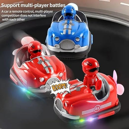 RC Bumper Car Set – 2 Remote Control Battle Cars for Kids