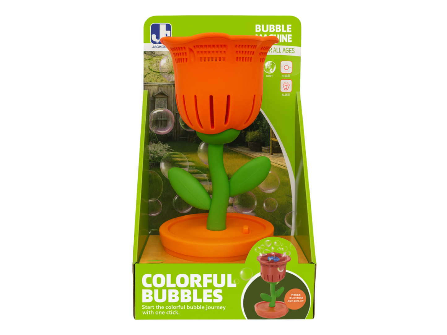 Rose Plant Automatic Bubble Machine EC