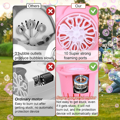 Rose Plant Automatic Bubble Machine EC