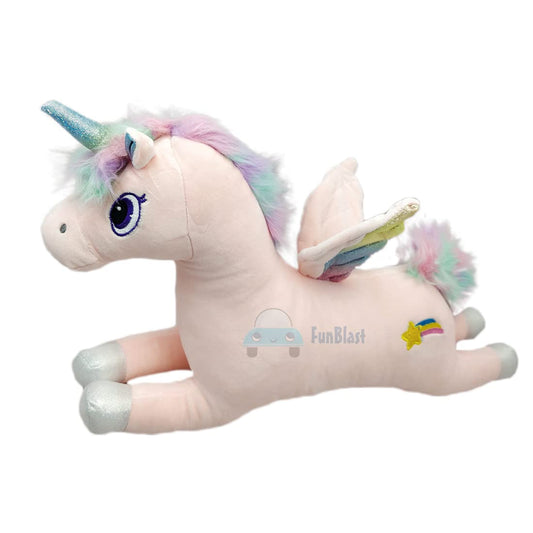 FunBlast Unicorn Horse Toy - Unicorn Stuffed Animal Plush Toy for Kids;Girls – Pack of 1 (Pink)
