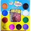 Play with Dough Fun with Dough Clay 5 Pcs , Modeling-REUSABLE Non-Toxic Air Dry Clay, DIY Craft Activity, BIS Approved (dough Clay Numbers Letters 35 piece playset, multicolour, dough,36 pieces moulds+10pc(50 gms clay each))