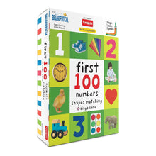 Funskool First 100 Numbers Shapes Matching Bingo Game for Kids