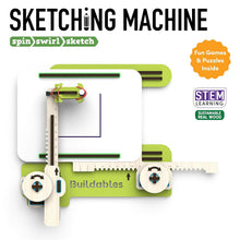Skillmatics Buildables Sketching Machine STEM Wood Building Kit for Kids