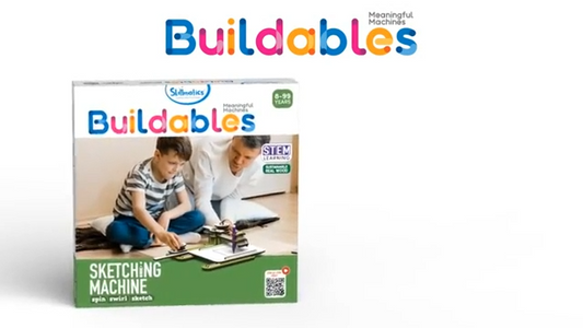 Skillmatics STEM Building Toy : Buildables Sketching Machine | Gifts for Ages 8 and Up | Educational & Construction Activity Kit