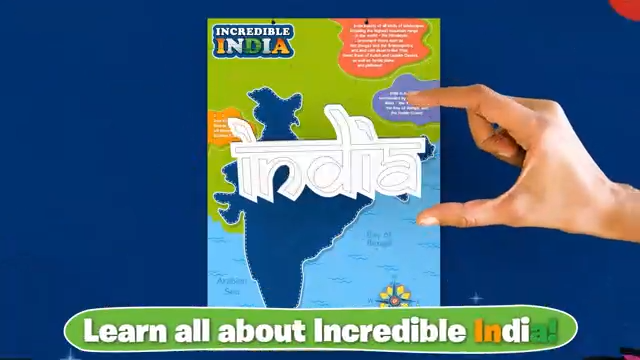 Skillmatics Foil Fun - Incredible India, No Mess Art for Kids, DIY Creative & Educational Activity, Craft Kits, Travel Toys, Gifts for Ages 4, 5, 6, 7, 8, 9, 10, 11, 12