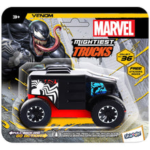 SKOODLE Marvel Pull-Back Monster Truck - Venom Edition, Marvel Inspired Toy Bikes with Sturdy and Long-Lasting Construction, Enhances Motor Skills and Fun Vehicle Toy for Gifting - Black