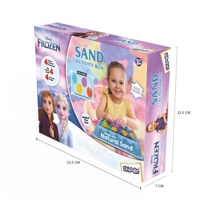 Disney Frozen Sand Activity Box - Creative Sand Play & Moulding Set
