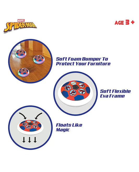 SKOODLE Spiderman Air Soccer Ball C-Type USB Rechargeable Battery Powered Hover Football Football