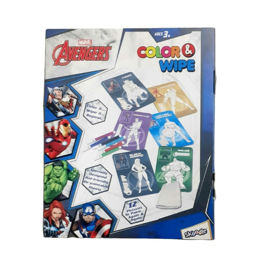 Skoodle Color & Wipe Art Kit