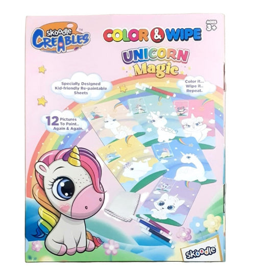 Skoodle Color & Wipe Art Kit
