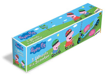 Skoodle Peppa Pig 3 Wheels Kick Scooter (Ocean Green), Youth