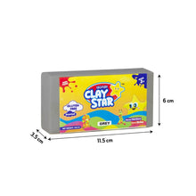 Skoodle Clay Star Grey Clay Bar – 454g